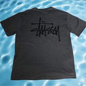 Stussy Gray Short Sleeve Tee